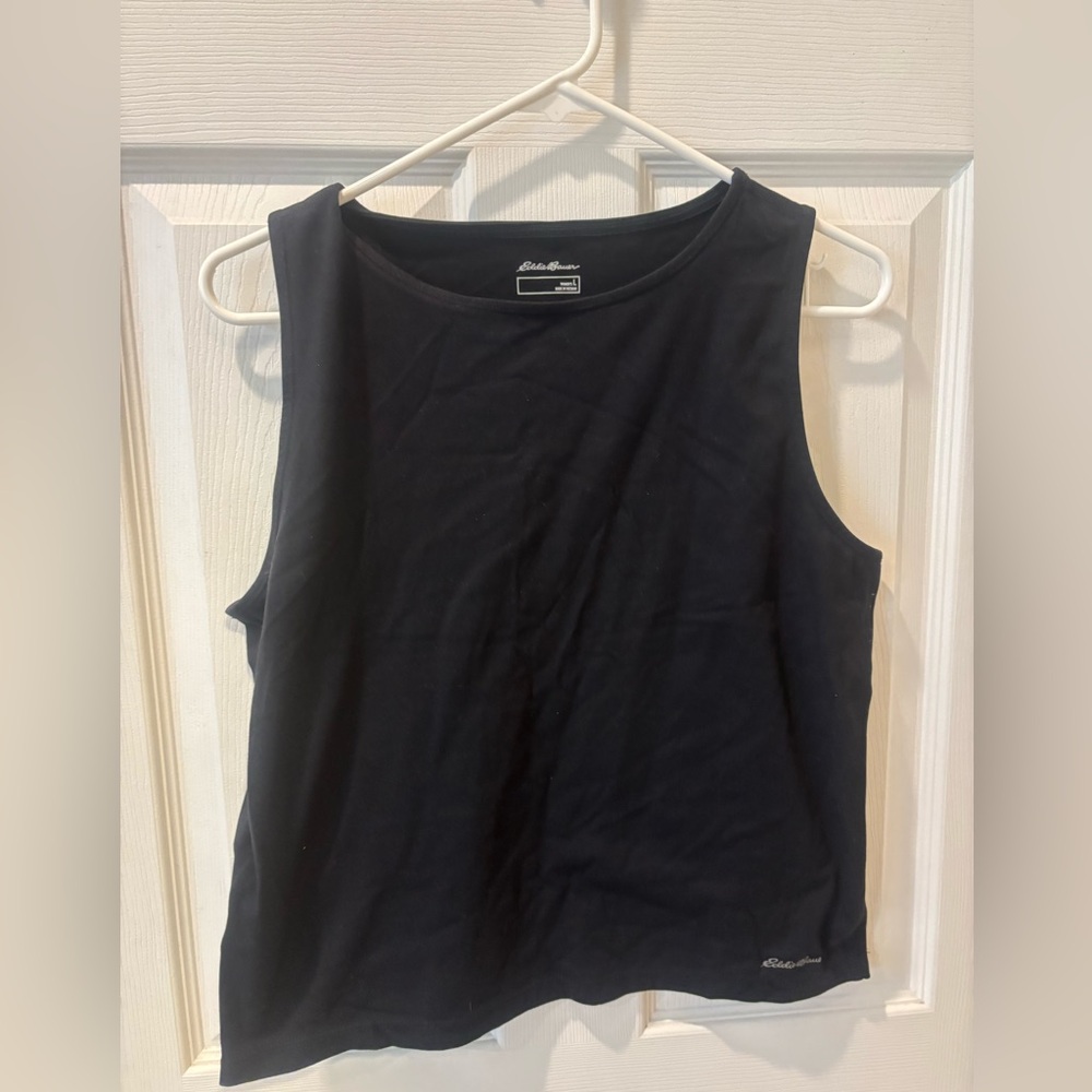 5-$25 Eddie Bauer Women's Black Tank Top